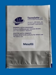 Ferment Mesophilus in bags for 50 liters of milk (5U) each (5 bags)