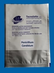 Muffa Penicillium Candidum in dose per 50 litri (5U) (5 buste)