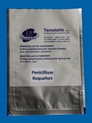 Bags of Penicillium Roquefort Yeast for 50 liters of milk each (5 bags)