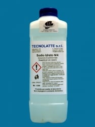 Sodium hydroxide N/4 - 1 liter bottle