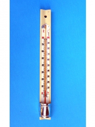 Thermometer for boiler red alcohol xylene 