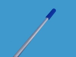 Aluminum handle for brush - Length 1400 mm