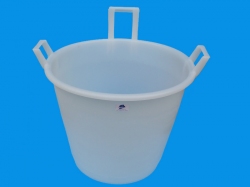 43 litres Three-handles polythene tub