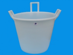 78 litres Three-handles polyethylene tub