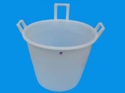 100 litres Three-handles polyethylene tub