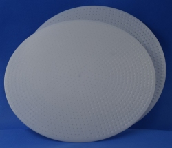 PE made Disc for cheese pressure - 30 cm diameter - perforated