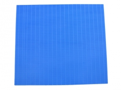 Polyropylene mat for food, blue color, mm. 539 x 470 mm.