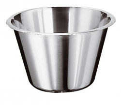 Stainless steel washtub without handle to string the cheese